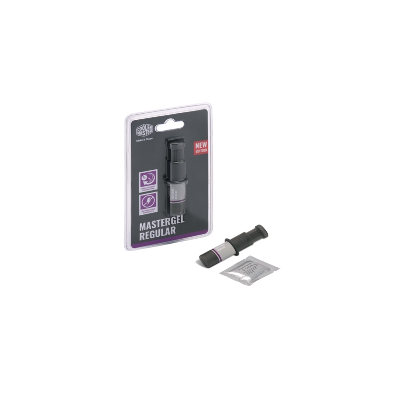 Cooler Master New Edition MasterGel Regular High Performance Thermal Paste w/ Exclusive Flat-Nozzle