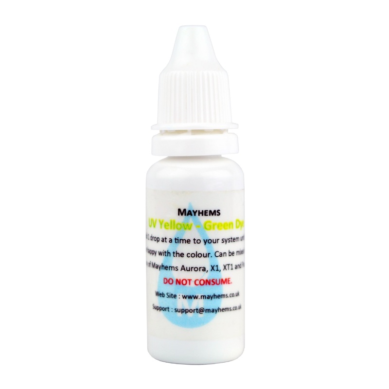 Mayhems Coolant Dye – UV Yellow Green 15ml