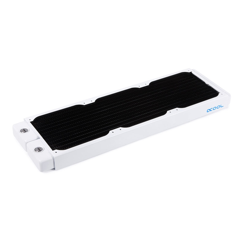 Alphacool NexXxoS ST30 Full Copper 360mm Radiator V.2 – White Special Edition