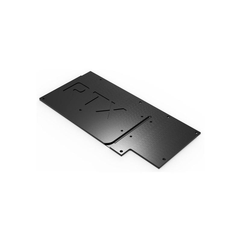 Aquacomputer backplate for kryographics NEXT RTX 3080 Strix / RTX 3090 Strix, active XCS
