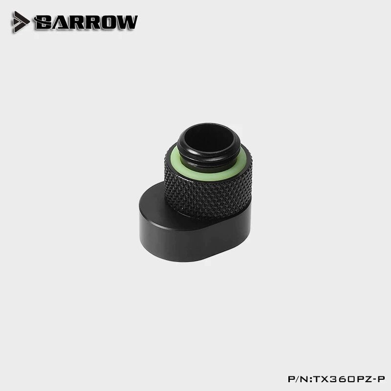 Barrow G1/4′ 360rotation offset adapter 6MM POM Portable version