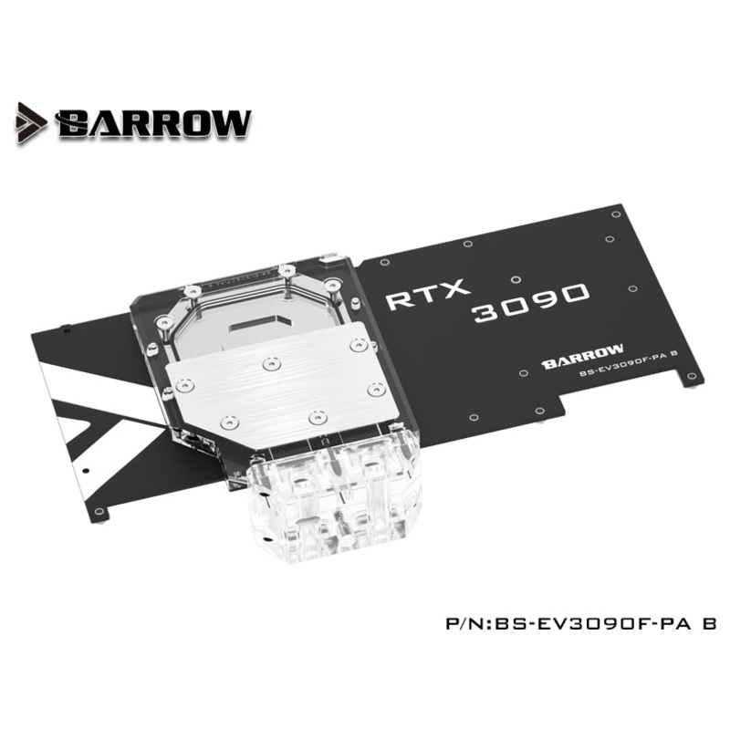 Barrow LRC2.0 Active Backplate for EVGA 3090 FTW3 Aurora