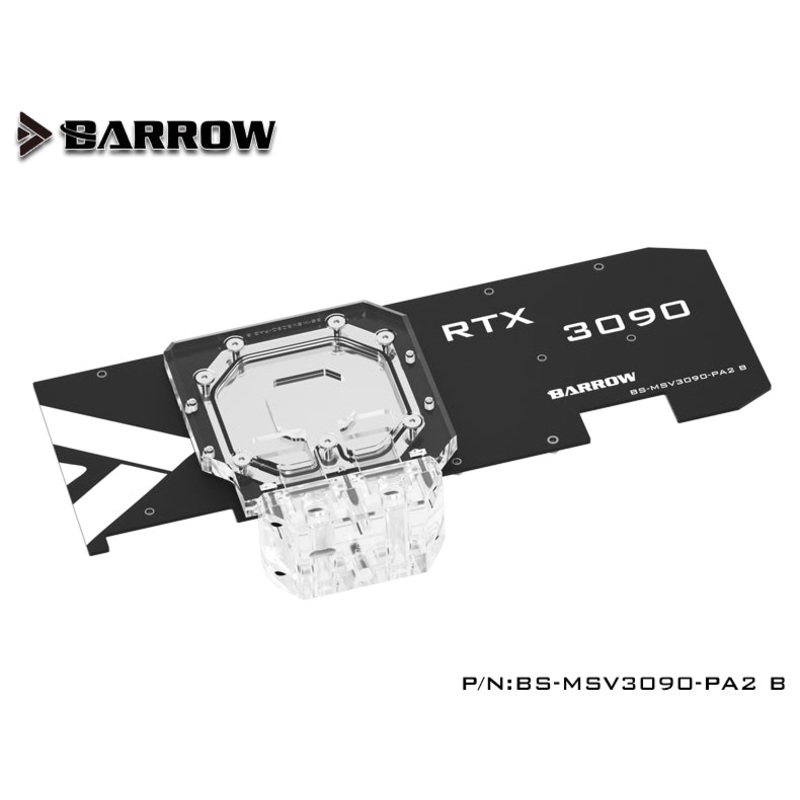 Barrow LRC2.0 Active Backplate for MSI 3090 VENTUS Aurora