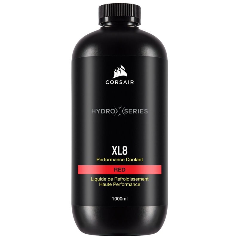 Corsair Hydro X Series XL8 Performance Coolant 1L  Red