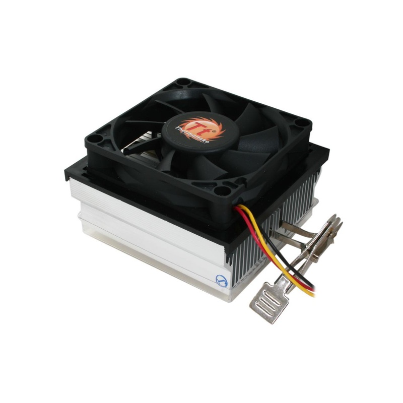 Thermaltake CL-P0503 80mm Rifle Bearing CPU Cooler for AMD 65W Series