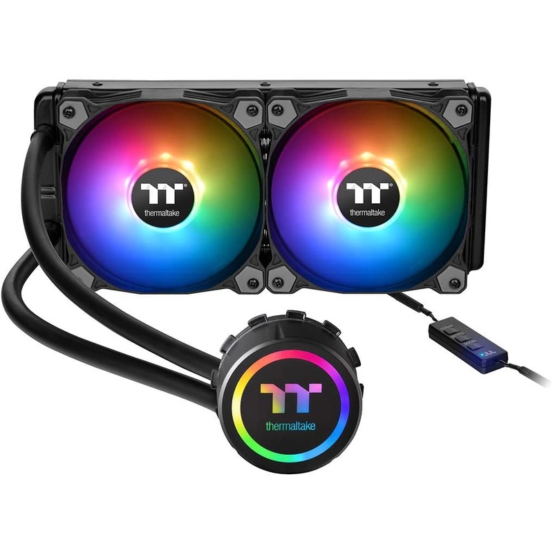 Thermaltake Water 3.0 ARGB Motherboard Sync Edition AMD /Intel LGA1200 Ready 240 All-in-One Liquid Cooling System