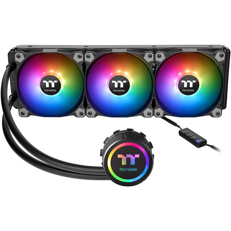 Thermaltake Water 3.0 ARGB Motherboard Sync Edition AMD /Intel LGA1200 Ready 360 All-in-One Liquid Cooling System