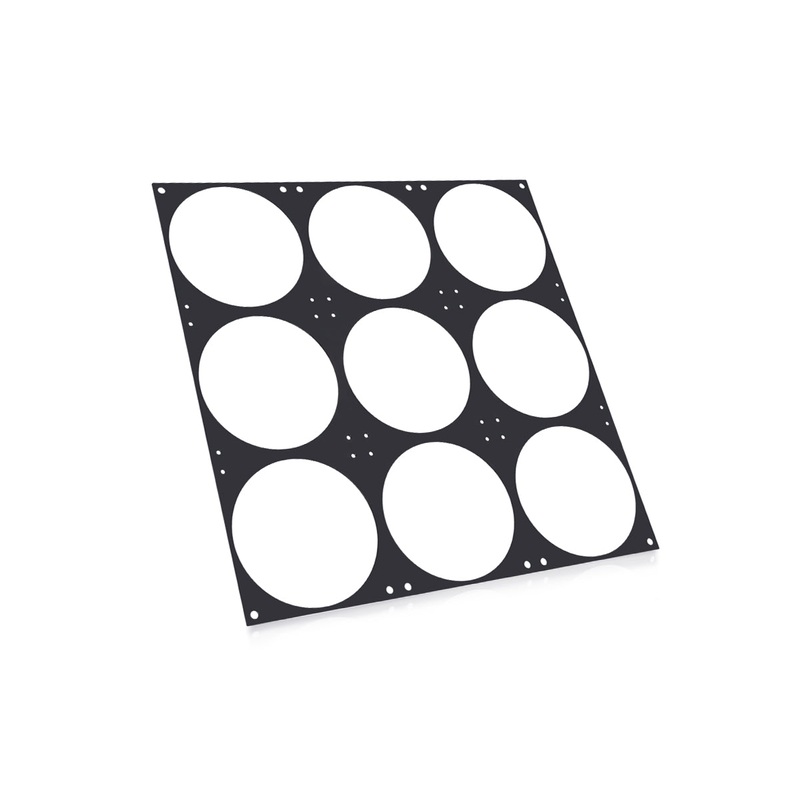 Alphacool Nova 1080 fan grill 9x120mm – black