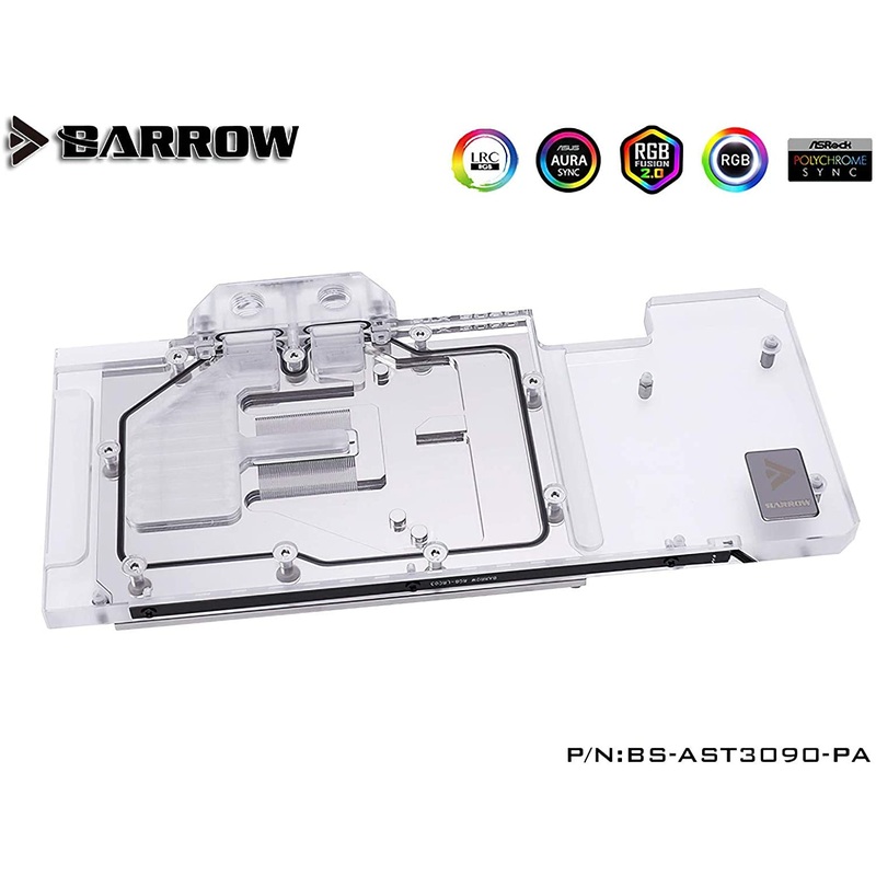 Barrow LRC2.0 full coverage GPU Water Block for ASUS TUF 3090 Aurora BWA8884090