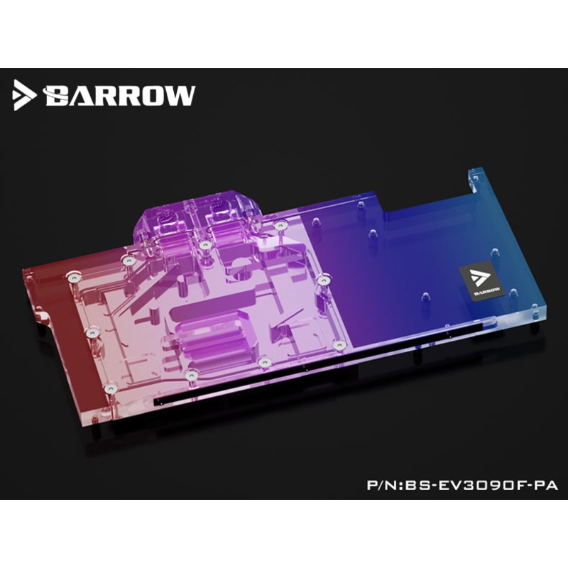 Barrow LRC2.0 full coverage GPU Water Block for EVGA 3090 FTW3 Aurora BS-EV3090F-PA