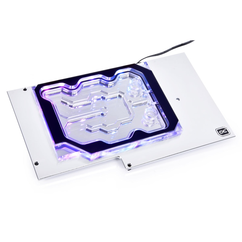 Alphacool Eisblock Aurora Acryl Active Backplate 3090 Founders Edition