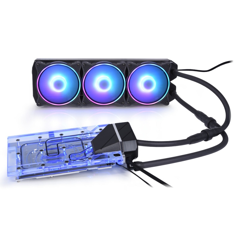 Alphacool Eiswolf 2 AIO – 360mm RTX 3090 Founders Edition with Backplate