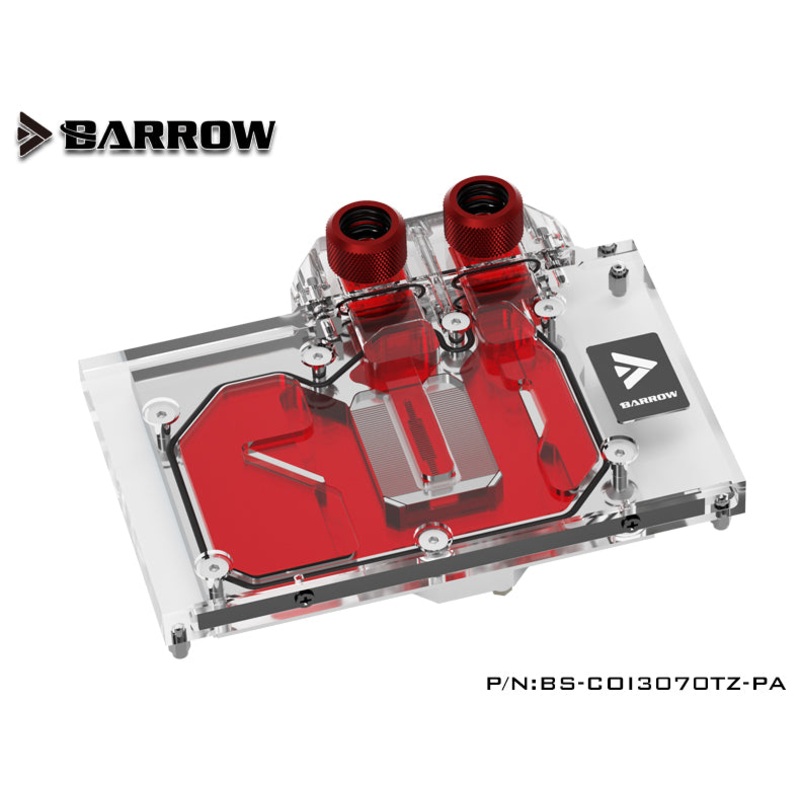 Barrow LRC2.0 full coverage GPU Water Block for Colorful BATTLEAX 3070Ti Aurora