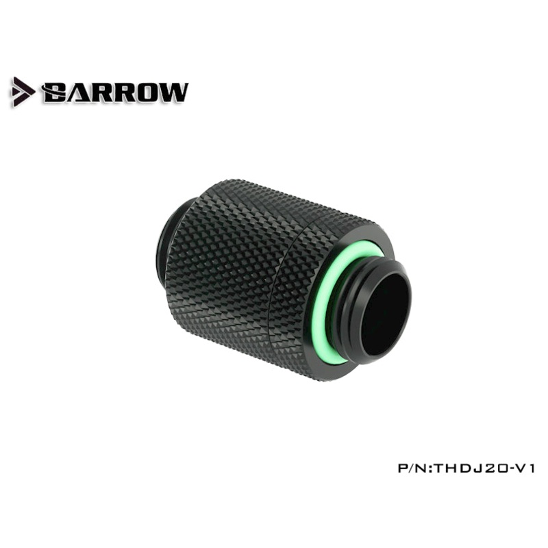 Barrow Minor Adjustment Set – 20mm(Male To Male) Black