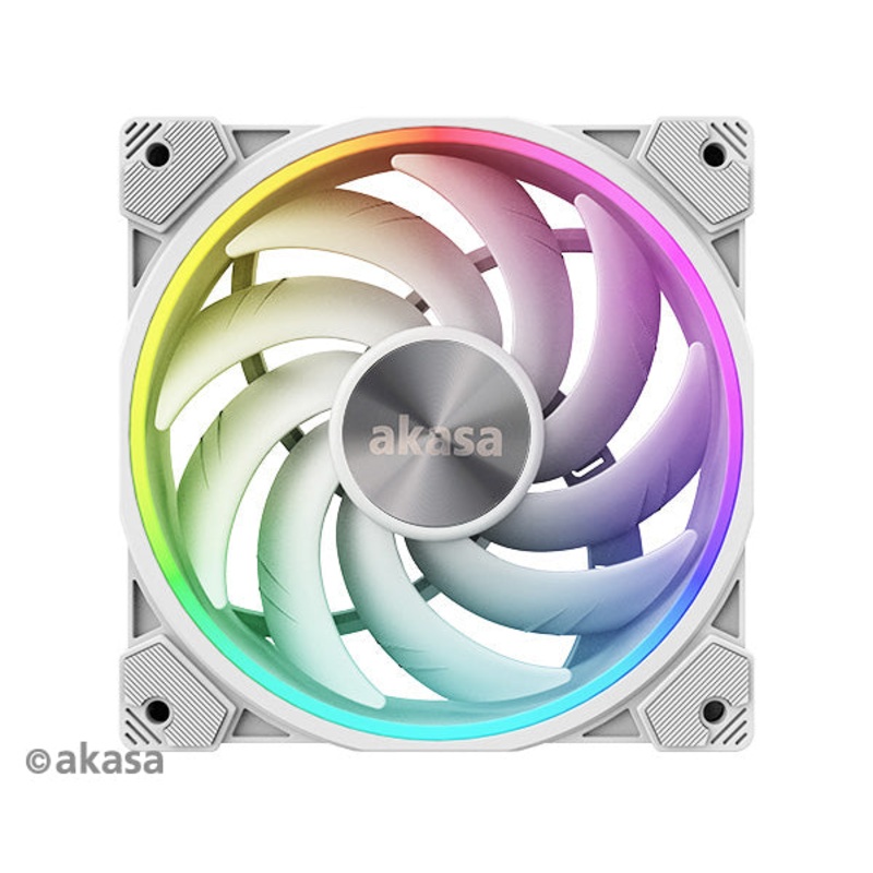 SOHO AR, 12cm ARGB PWM fan with advanced blade design, White color