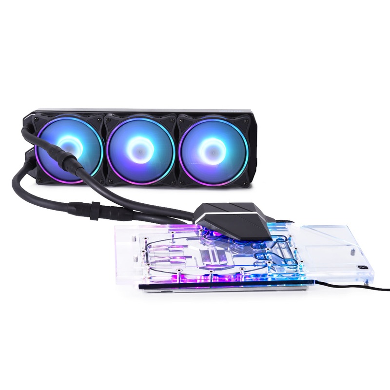 Alphacool Eiswolf 2 AIO – 360mm RTX 3080/3090 Suprim X with Backplate