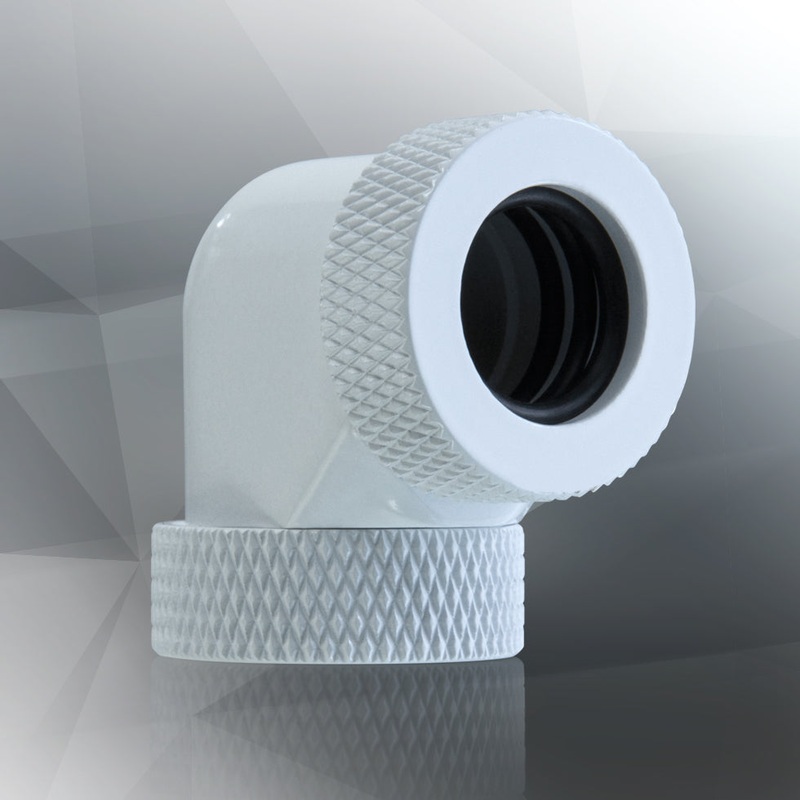 Raijintek PELIAS WHITE- D140906 (14mm 90 degree copper fitting)