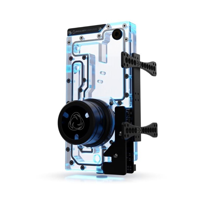 Singularity Computers Axiom ARGB D5 Reservoir Combo Distribution Plate