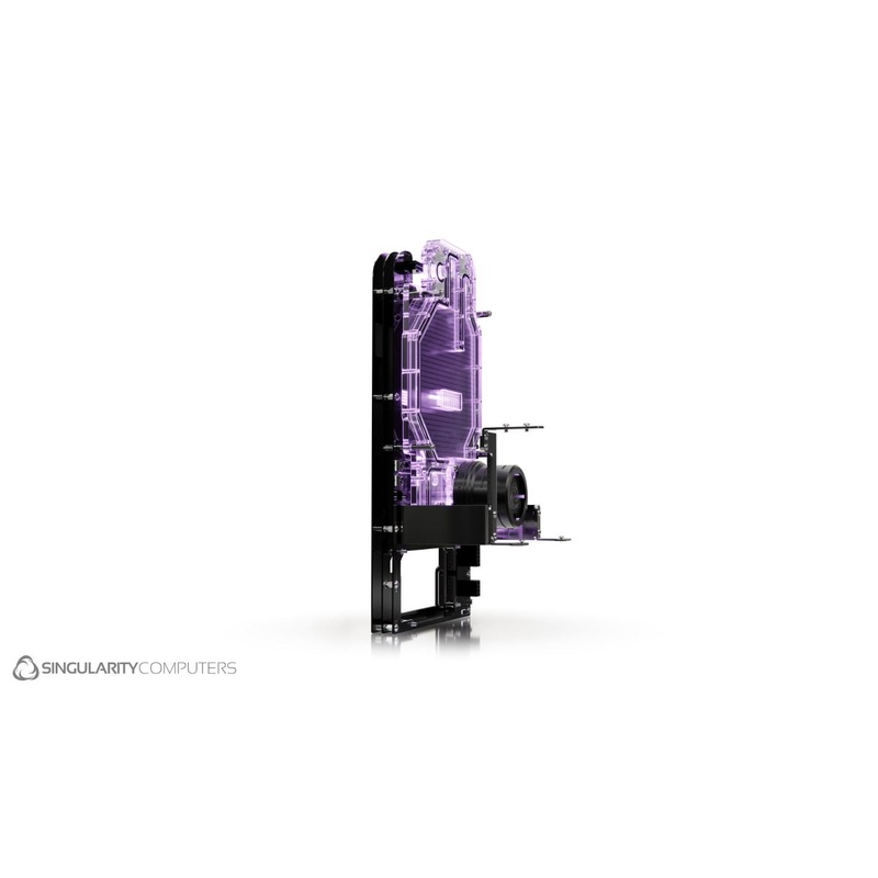 Singularity Computers Phantom 2 ITX Case D5 Reservoir Distribution Plate & VGPU