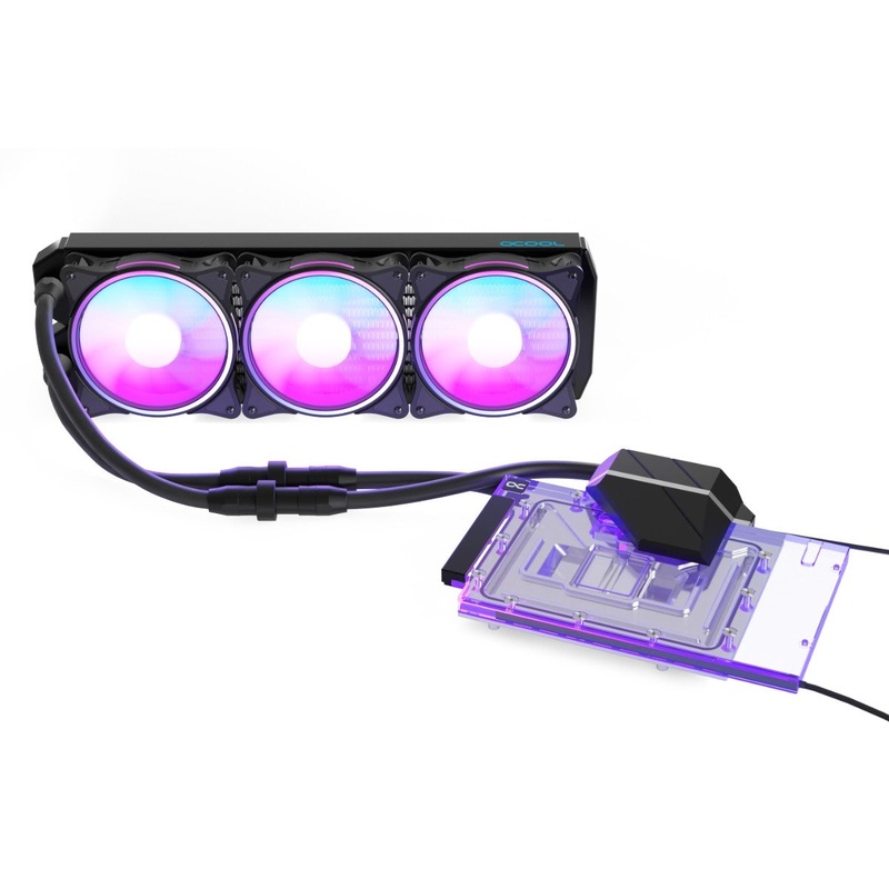 Alphacool Eiswolf 2 AIO – 360mm RTX 4080 Strix with Backplate