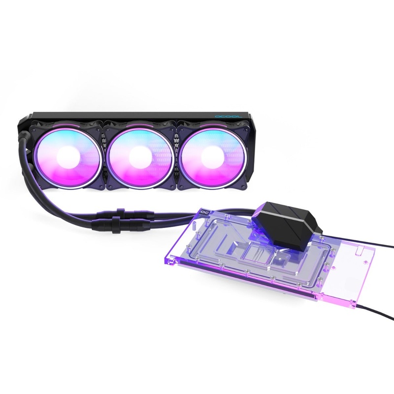 Alphacool Eiswolf 2 AIO – 360mm RTX 4080 Suprim with Backplate
