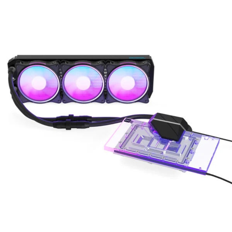 Alphacool Eiswolf 2 AIO – 360mm RTX 4090 Aorus Master – Gaming with Backplate