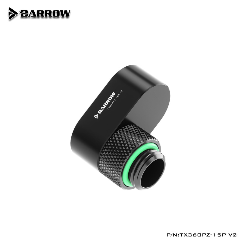 Barrow G1/4 360 Degree Rotation Offset Adapter 15MM POM Lightweight Version TX360PZ-15P V2