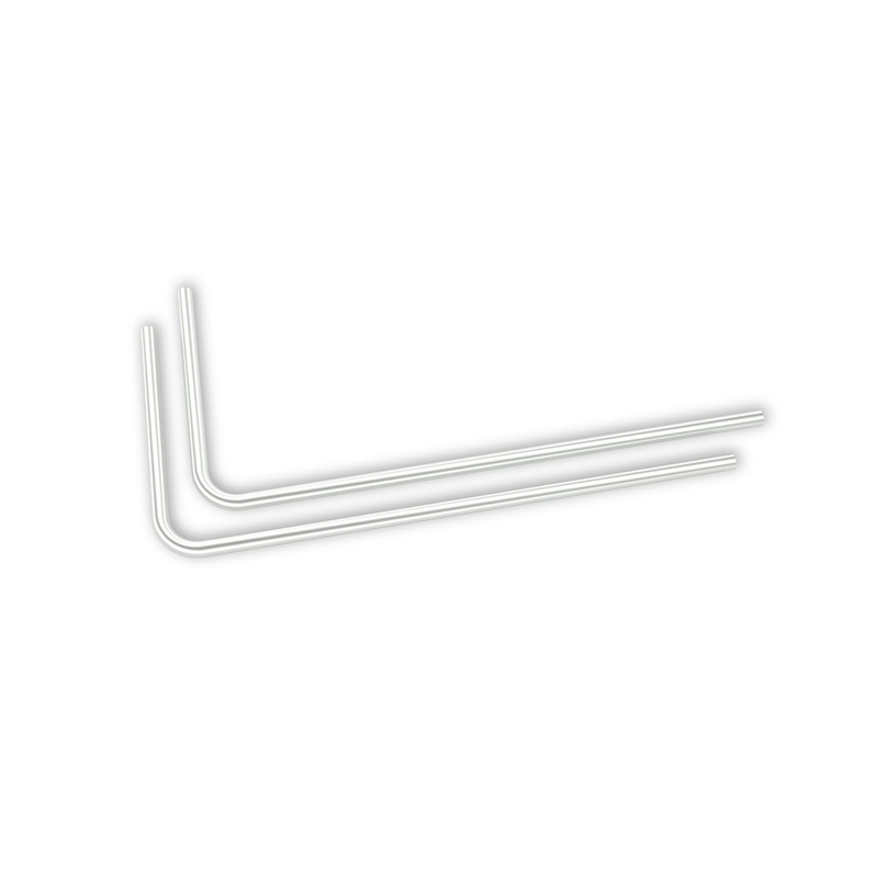 EK-Loop Metal Tube 16mm 0.8m Pre-Bent 90 – Satin Titanium (2pcs)