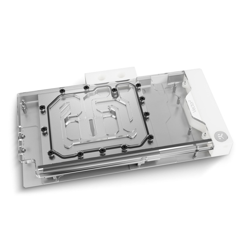 EK-Quantum Vector Strix/TUF RTX 4090 D-RGB – White Edition