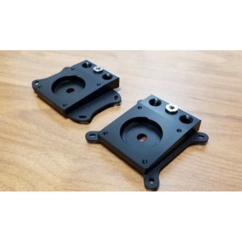 Modultra LOBO Acetal Pump Block (AMD)- Black Acetal