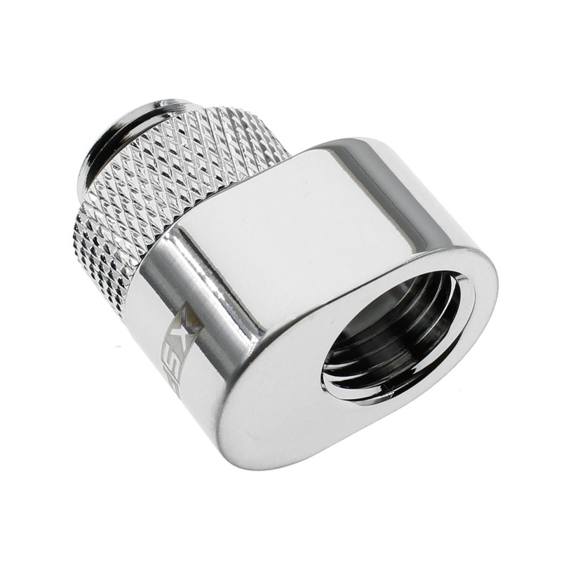 XSPC G1/4 ROTARY 7MM OFFSET ADAPTER – CHROME