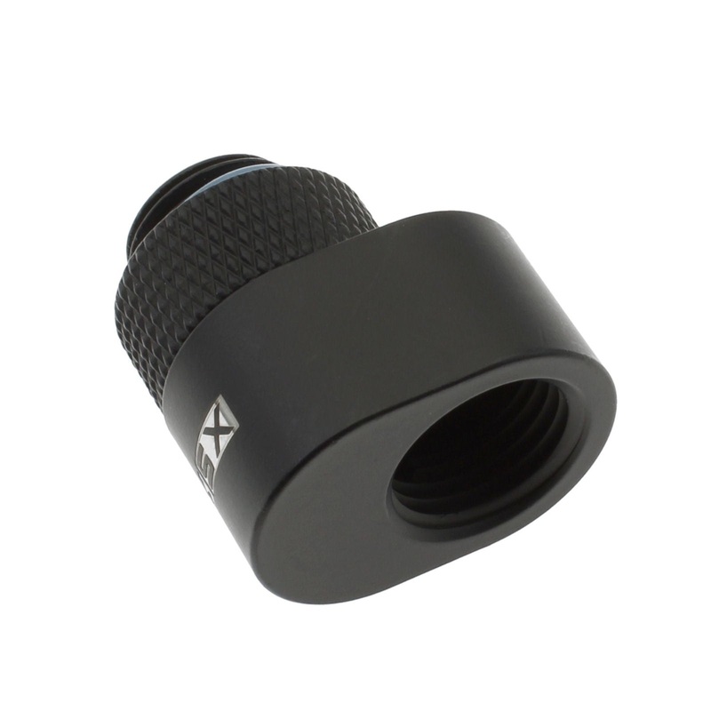 XSPC G1/4 ROTARY 7MM OFFSET ADAPTER – MATT BLACK