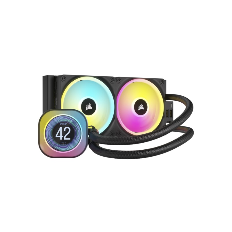 iCUE LINK H100i LCD Liquid CPU Cooler- 240mm