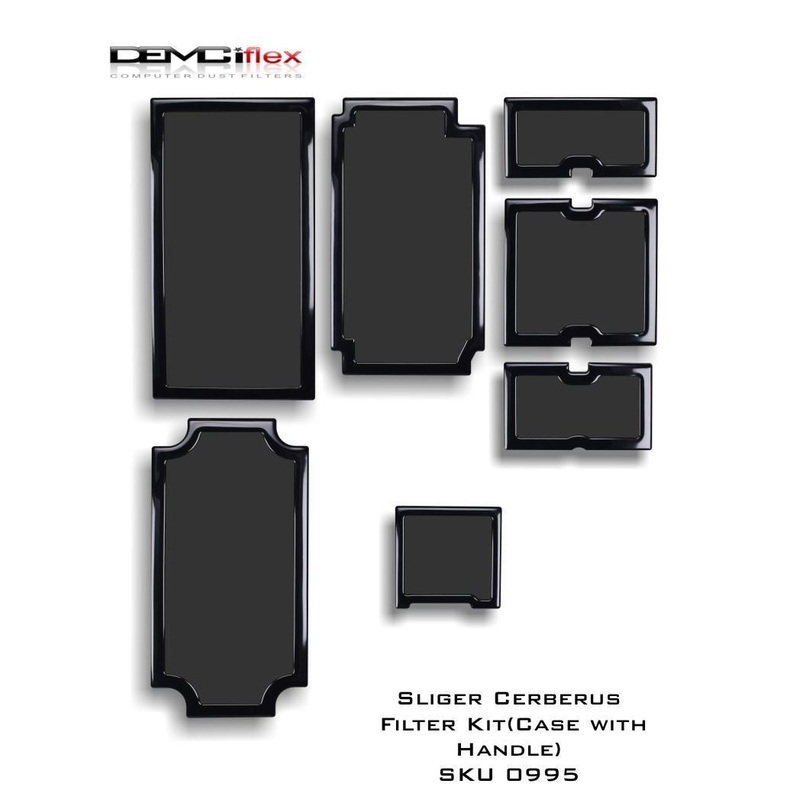 DEMCiflex Magnetic Fan Dust Filter – Sliger Cerberus Filter Kit(Case with Handle)