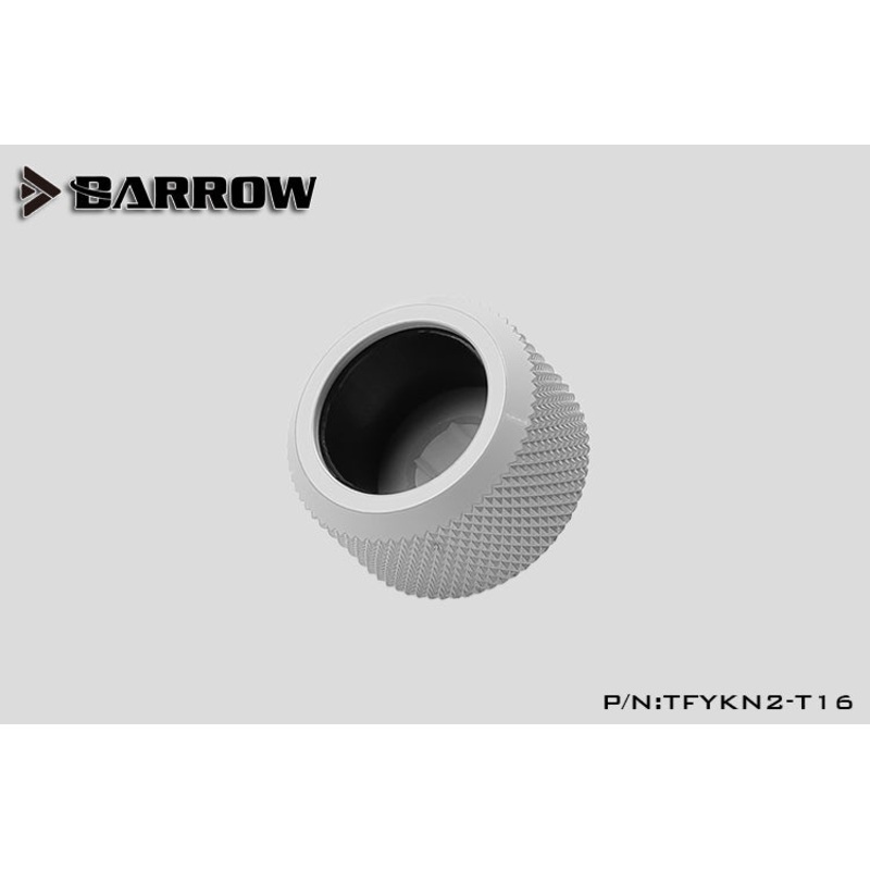 Barrow Choice Compression Fitting – 16mm OD Rigid Tubing – White