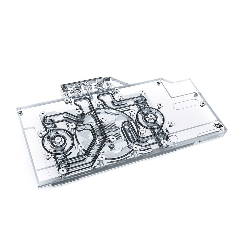 Alphacool  Eisblock Aurora Acryl GPX-A Radeon RX 6800XT Nitro+ with Backplate