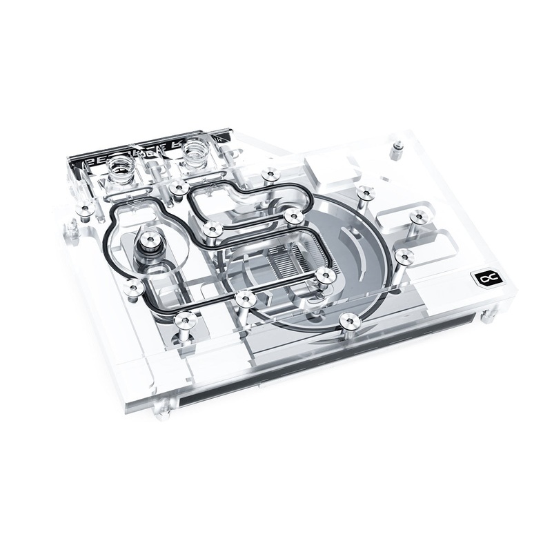 Alphacool Eisblock Aurora Acryl GPX-N RTX 3070 mit Backplate (Founders Edition)