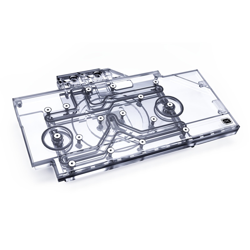 Alphacool Eisblock Aurora Acryl GPX-N RTX 3090/3080 ROG Strix with Backplate