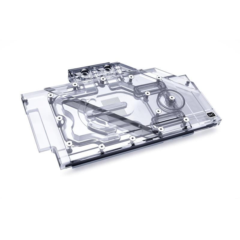 Alphacool Eisblock Aurora Acryl GPX-N RTX 3090/3080 TUF with Backplate