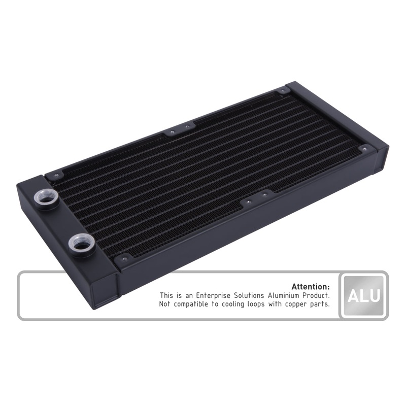 Alphacool ES Aluminium 240mm T27 – (For Industry only)