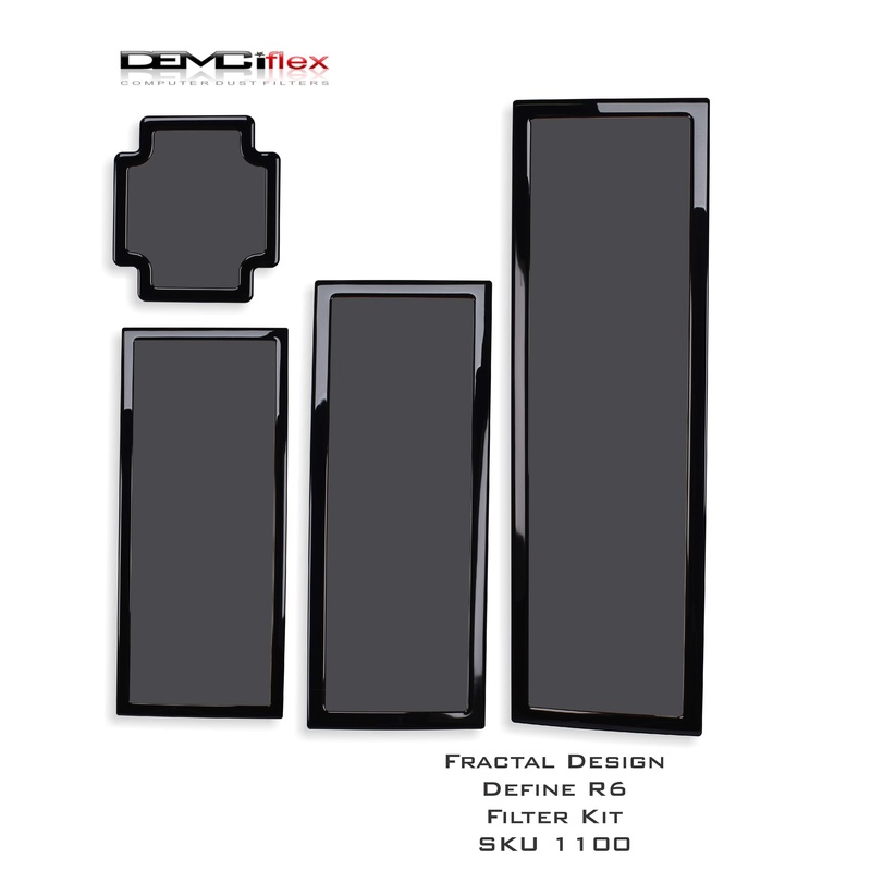 DEMCiflex Magnetic Fan Dust Filter – Fractal Design Define R6 Filter Kit