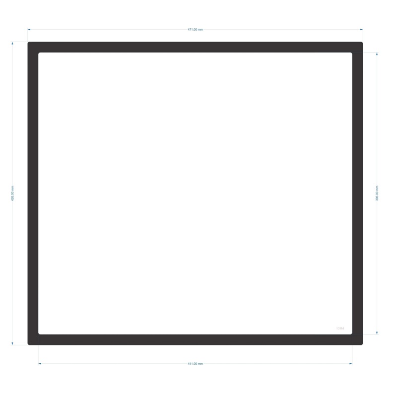 DEMCiflex Magnetic Fan Dust Filter – MO-RA3 420 Filter Kit