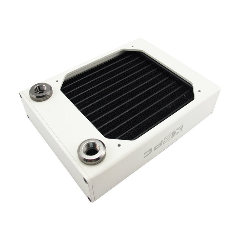 AX120 Single Fan Radiator (White)
