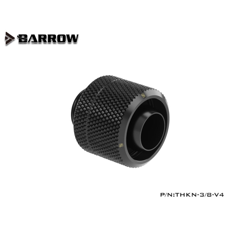 Barrow Compression Fitting (ID3/8-OD5/8) Black