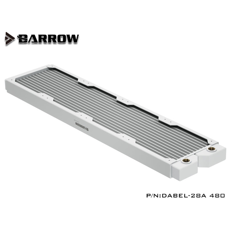 Barrow Dabel-a series Radiator 28mm thick – 480mm – White
