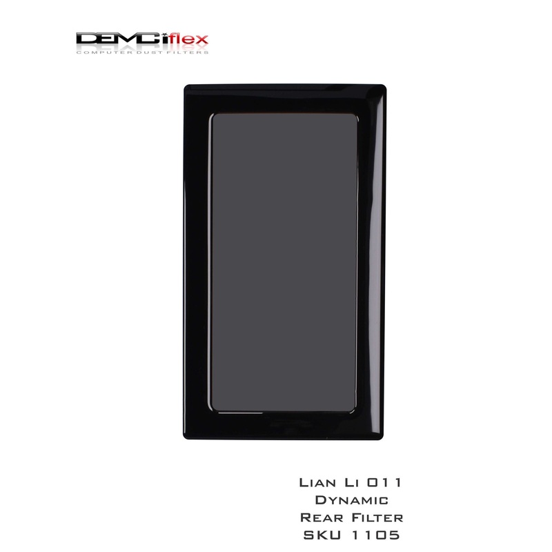 DEMCiflex Magnetic Fan Dust Filter – Lian Li PC011 Dynamic Rear Filter – 175mm x 100mm