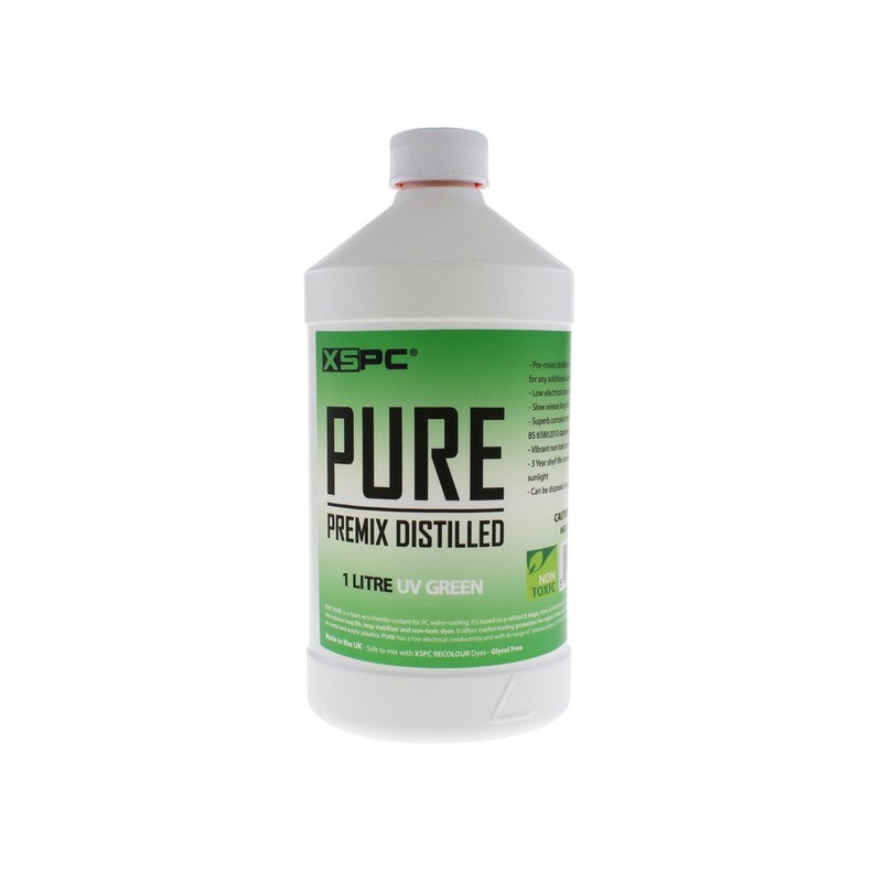 XSPC PURE Premix Distilled Coolant – UV Green