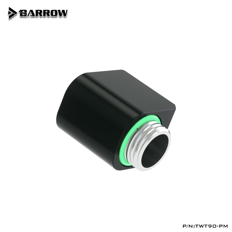 BARROW MINI 90Rotary Adapter (Male to Female) POM EDITION- BK