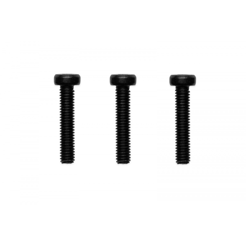 EK-Loop Hex Key Screw Set M4x20mm – Black (3pcs)