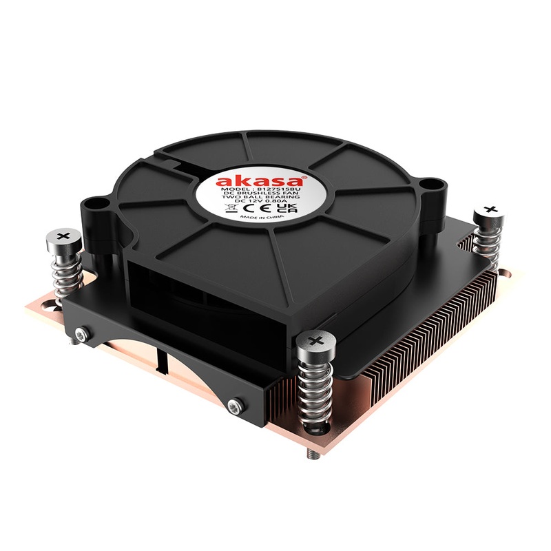 Intel all copper LGA 775 & 115X & 1200 & 1700 PWM blower fan low profile cooler